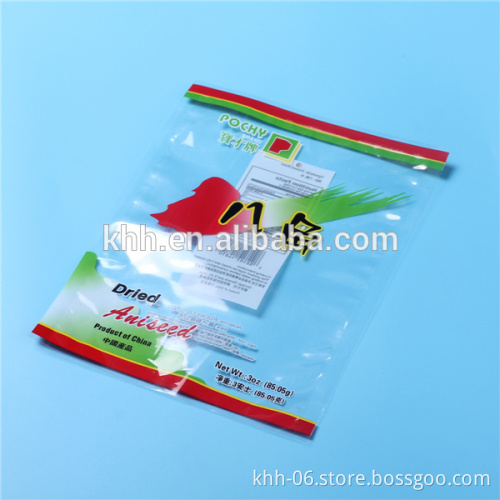 Food indusrial use clear plastic poly bag for star anise packaging